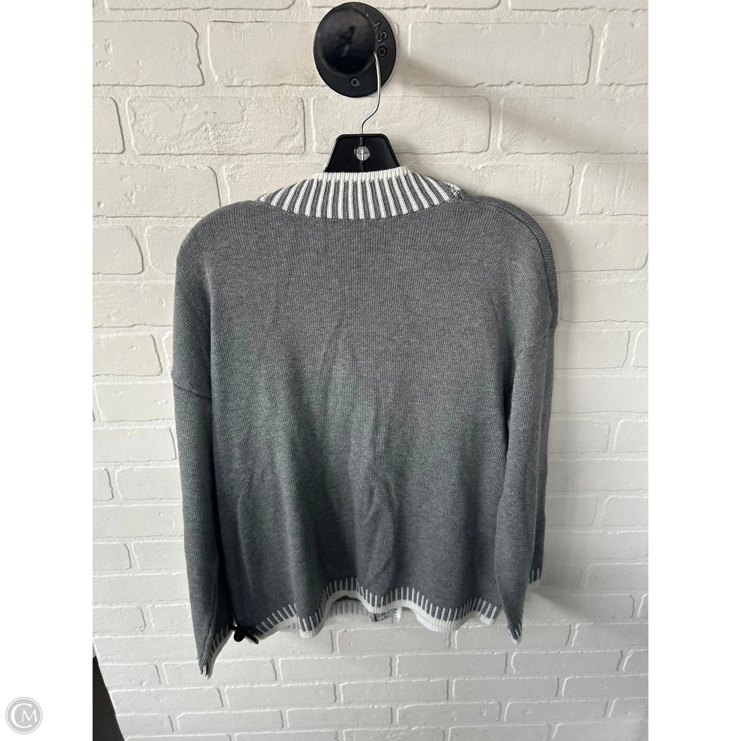 Lounge Set Pants By Prettygarden In Grey & White, Size: M