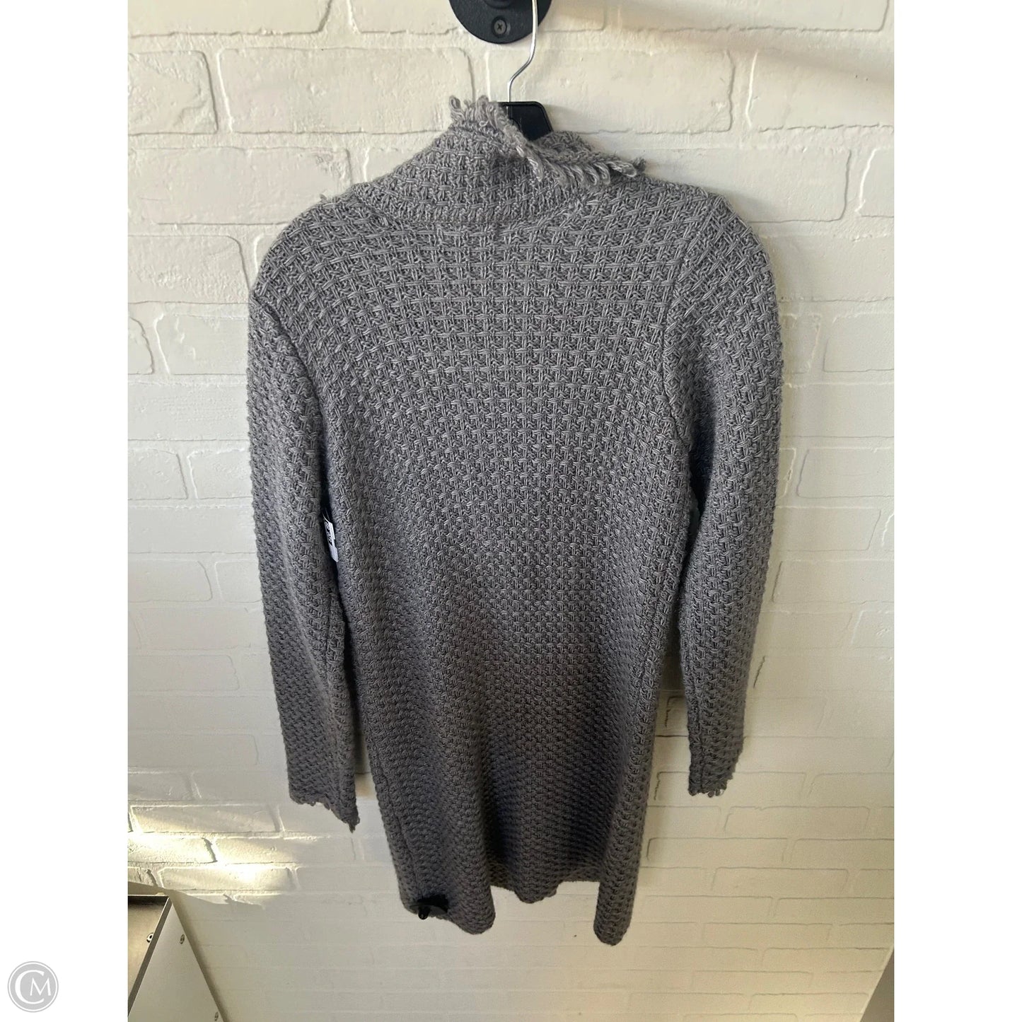 Sweater Cardigan By Cmc In Grey, Size: S