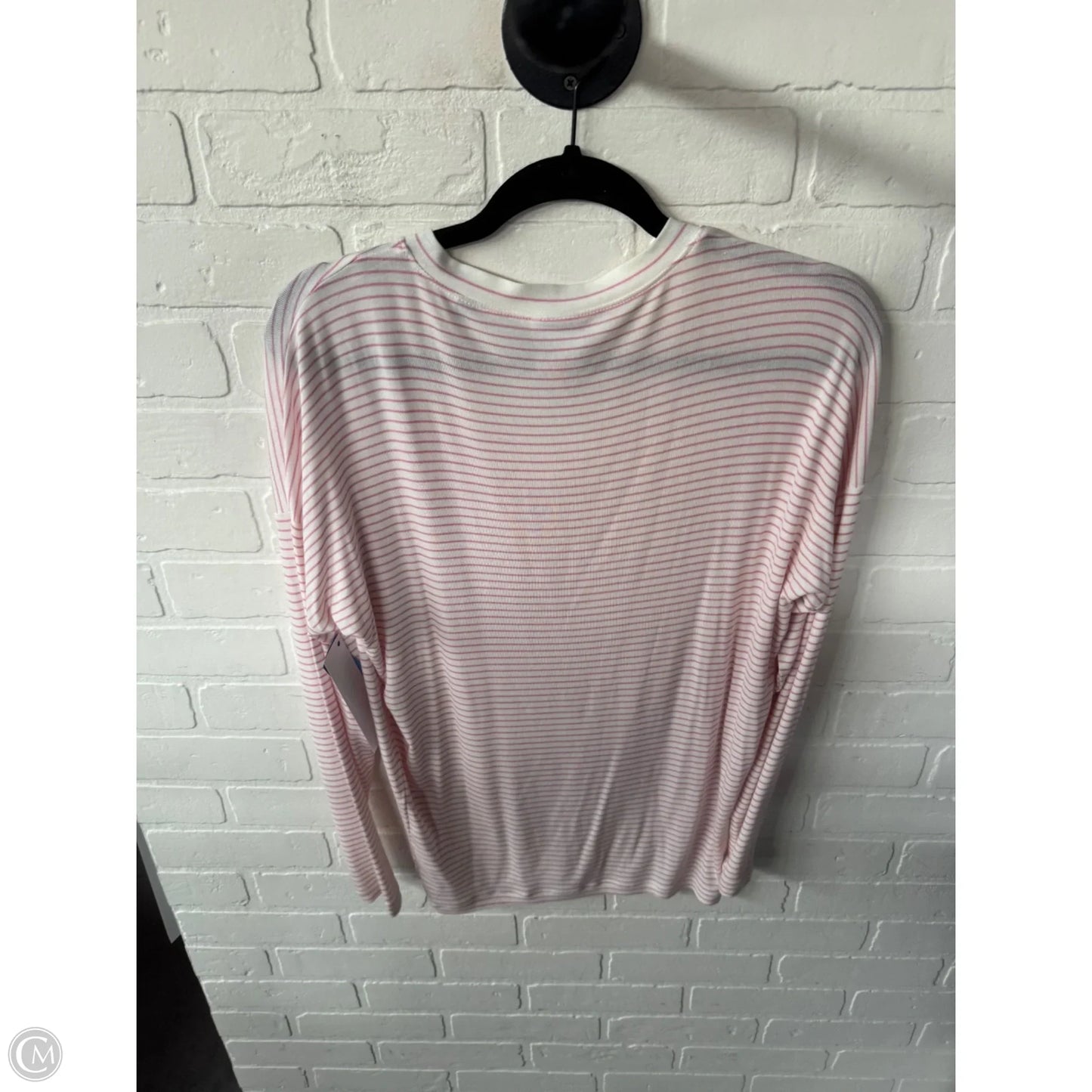 Top Long Sleeve Basic By Cabi In Pink, Size: Xxs