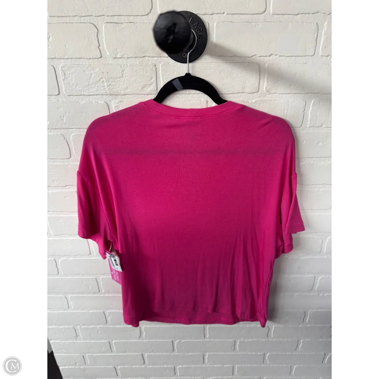Top Short Sleeve Basic By Cabi In Pink, Size: Xs