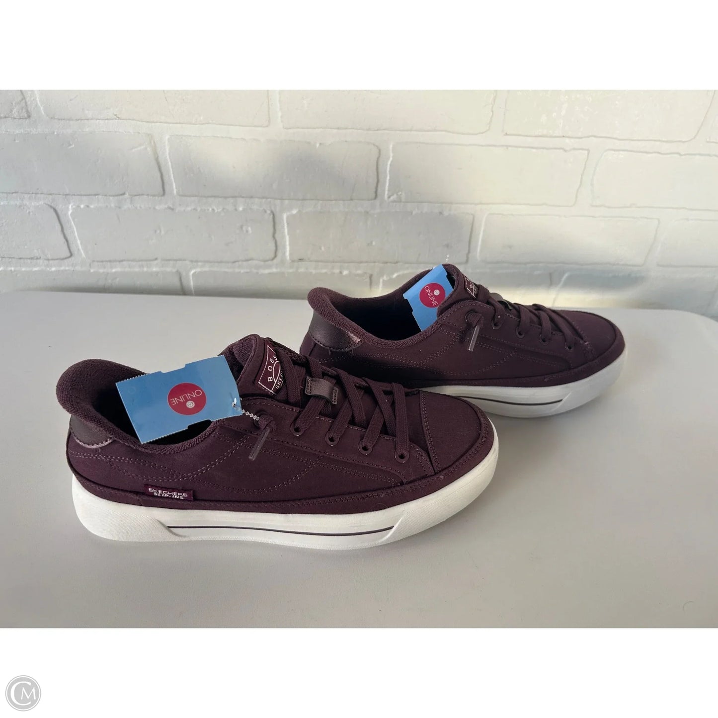 Shoes Sneakers By Skechers In Purple, Size: 8