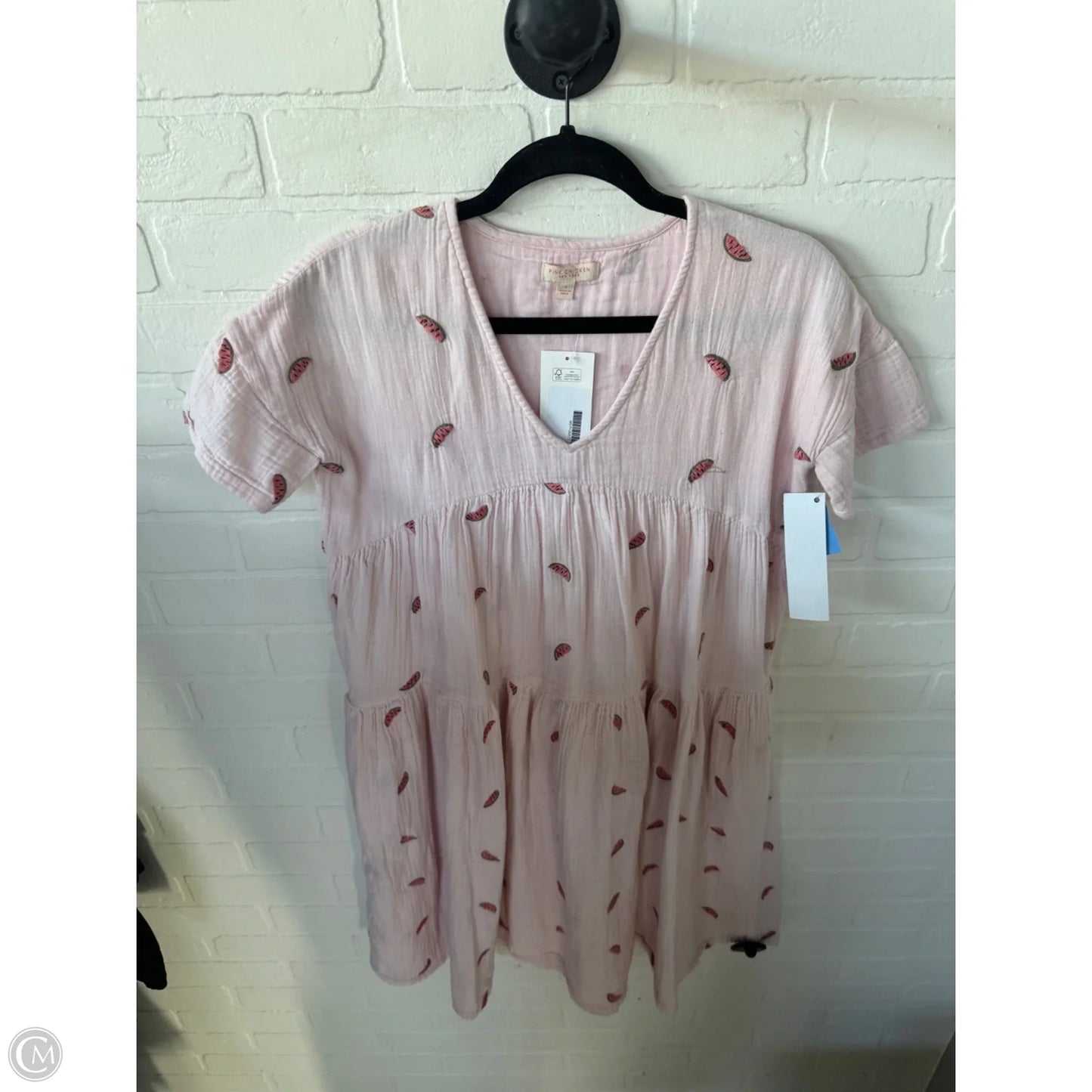 Dress Casual Short By Cma In Pink, Size: S