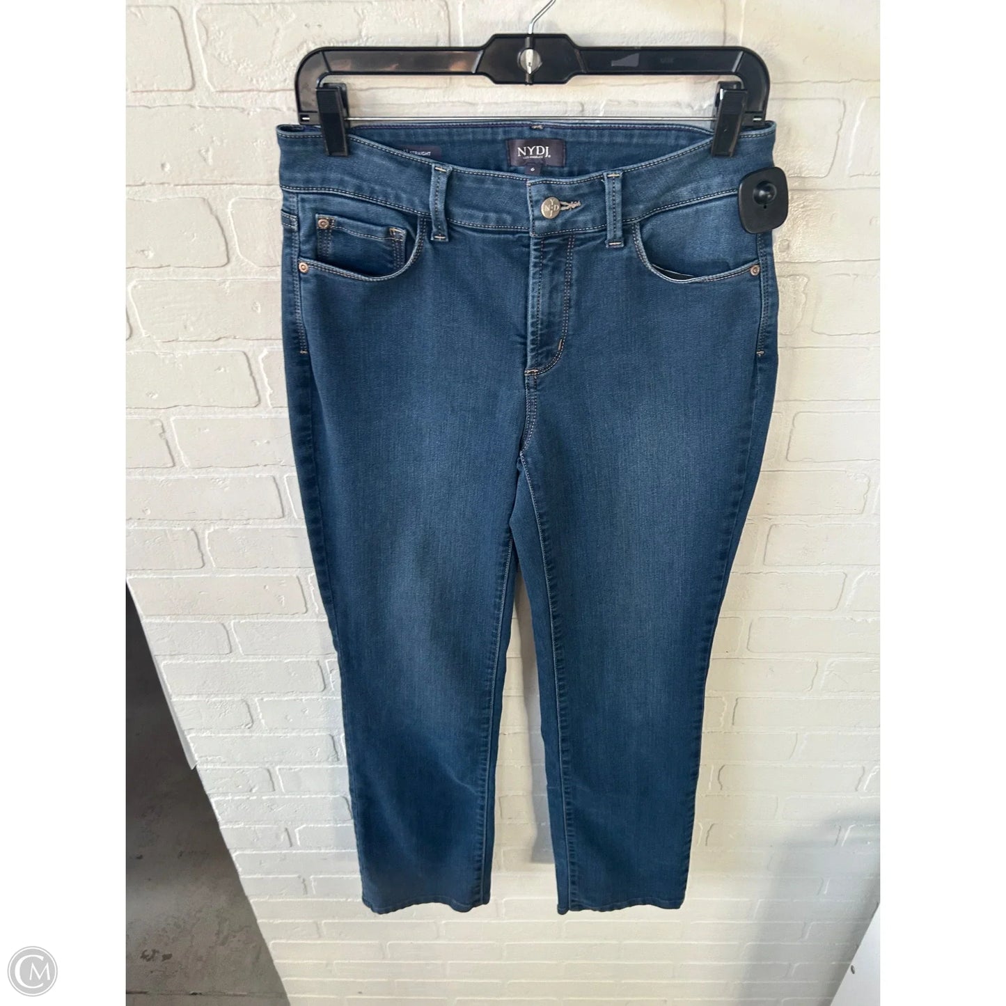 Jeans Boot Cut By Not Your Daughters Jeans In Blue Denim, Size: 6
