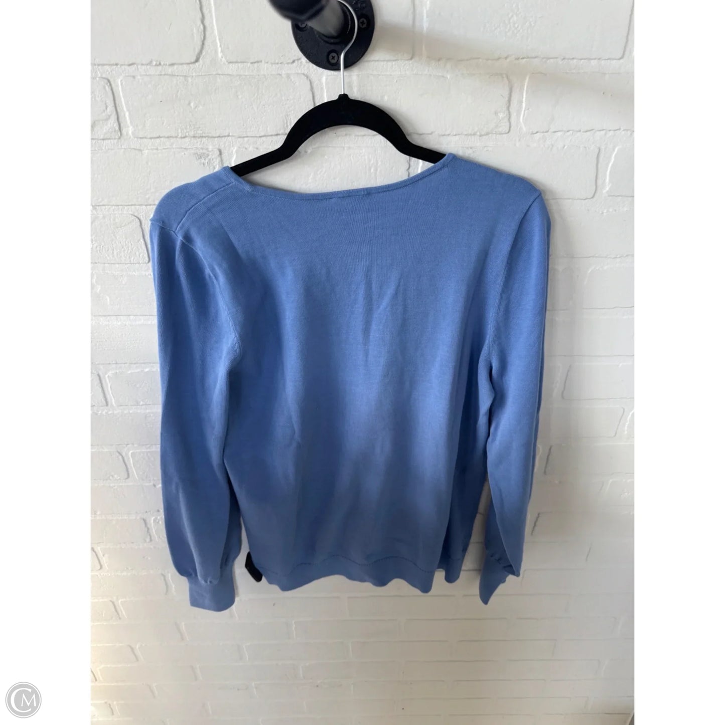 Sweater By Talbots In Blue, Size: L