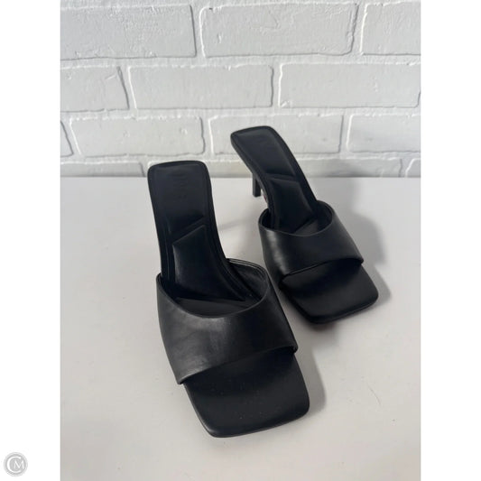 Sandals Heels Stiletto By Inc In Black, Size: 10