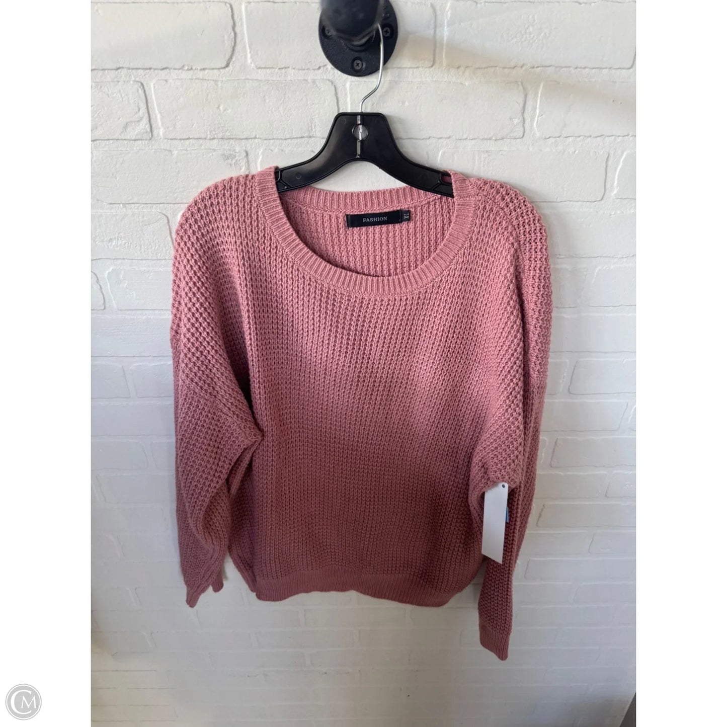 Sweater By Clothes Mentor In Pink, Size: Xl