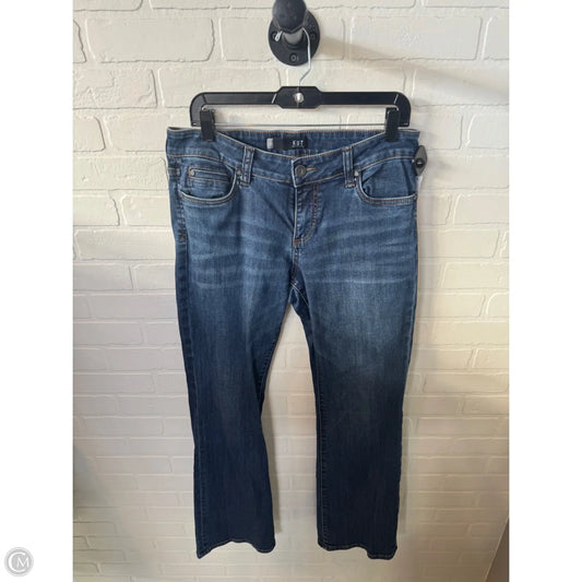 Jeans Boot Cut By Kut In Blue Denim, Size: 10
