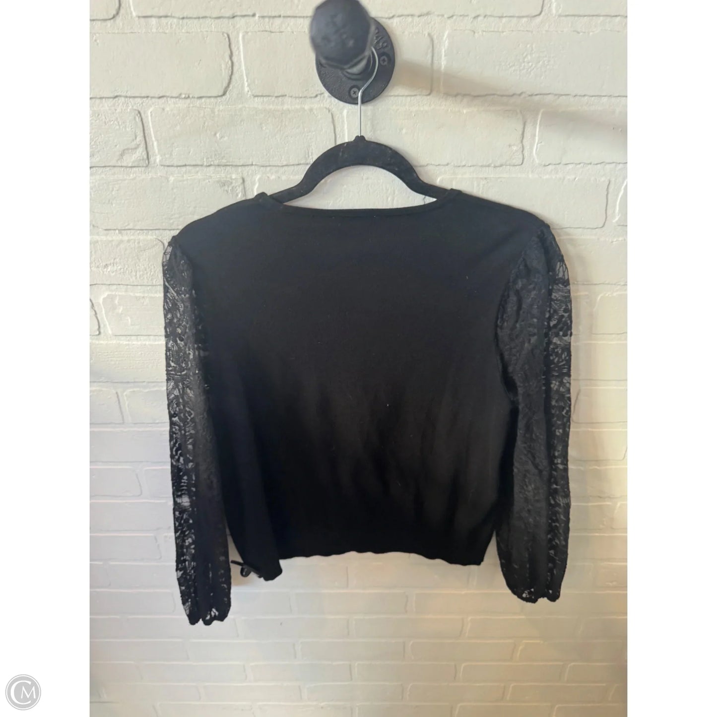 Sweater By Adrianna Papell In Black, Size: M