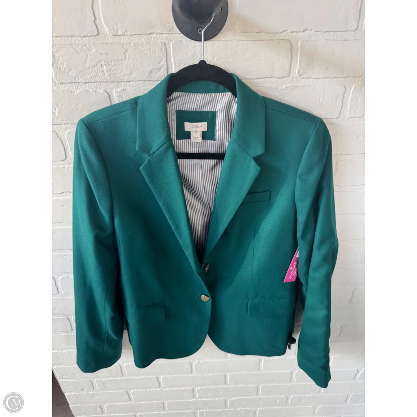 Blazer By J. Crew In Green, Size: M