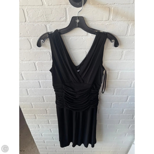 Dress Party Midi By Dressbarn In Black, Size: L