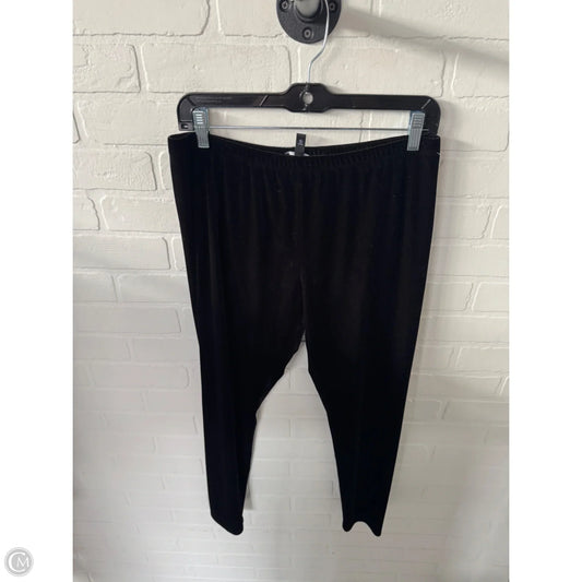 Pants Leggings By Eileen Fisher In Black, Size: 12p