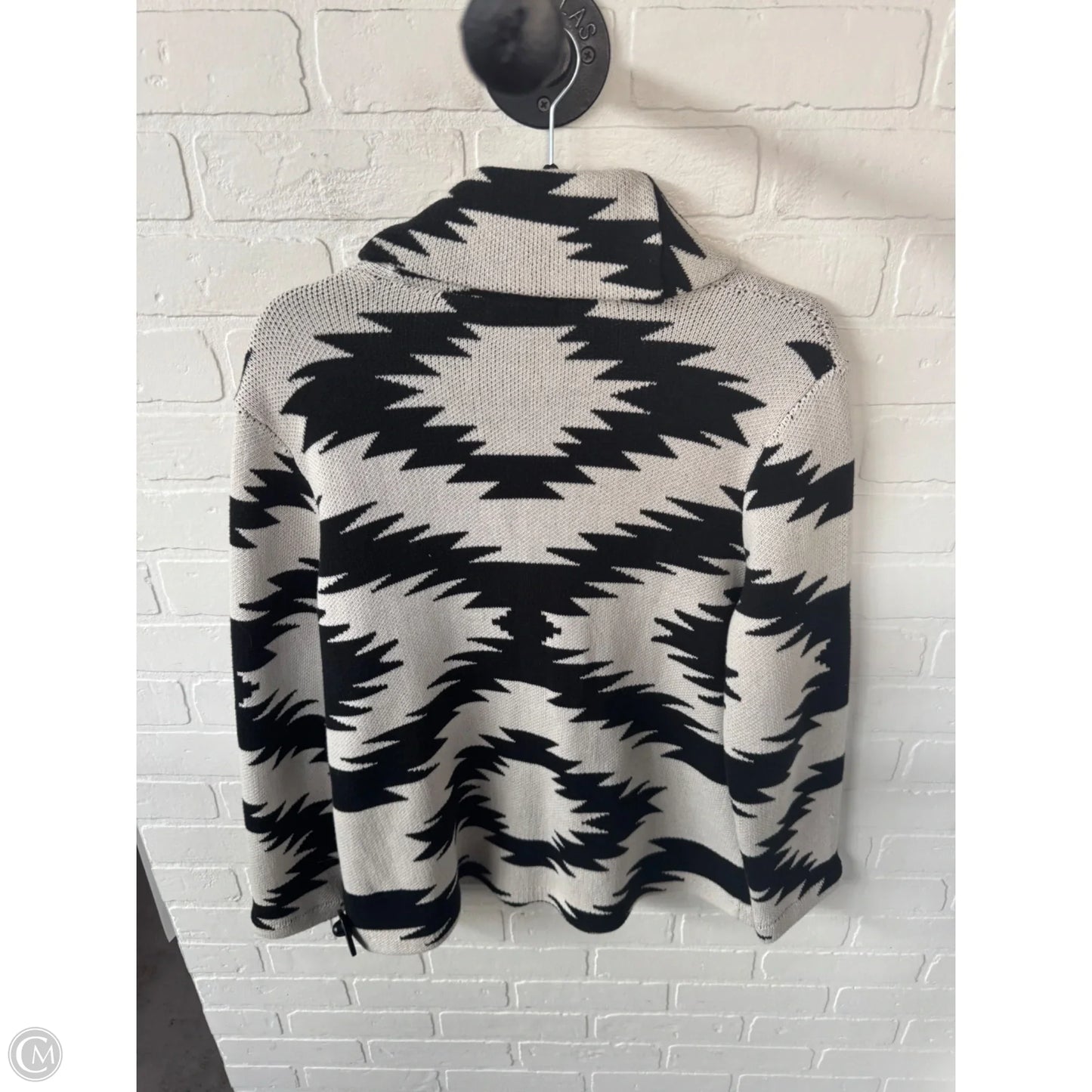 Blazer By Chaps In Black & Cream, Size: Xl