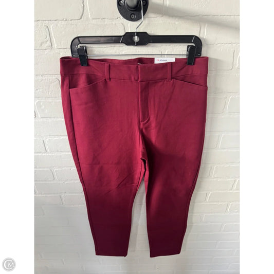 Pants Other By Old Navy In Red, Size: 12