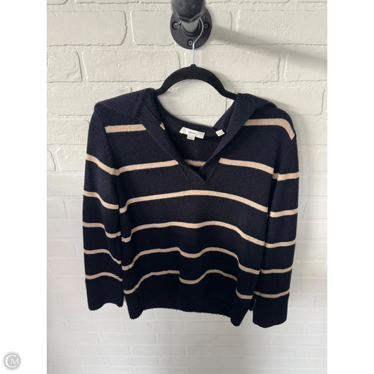Sweater By Vince In Black & Tan, Size: Xs