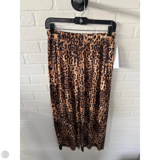 Pants Wide Leg By H&m In Brown & Tan, Size: 4
