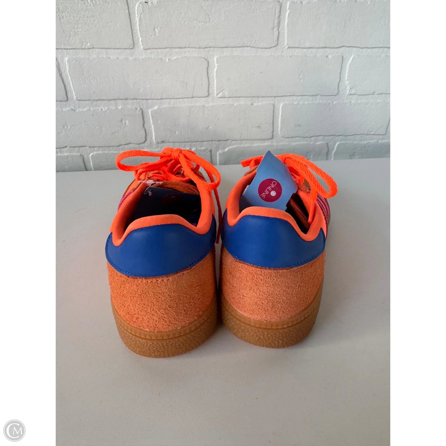 Shoes Sneakers By Adidas In Orange, Size: 7