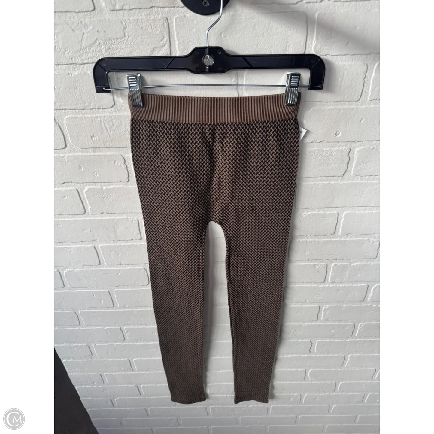 Pants Leggings By Nikibiki In Black & Brown, Size: Osfm