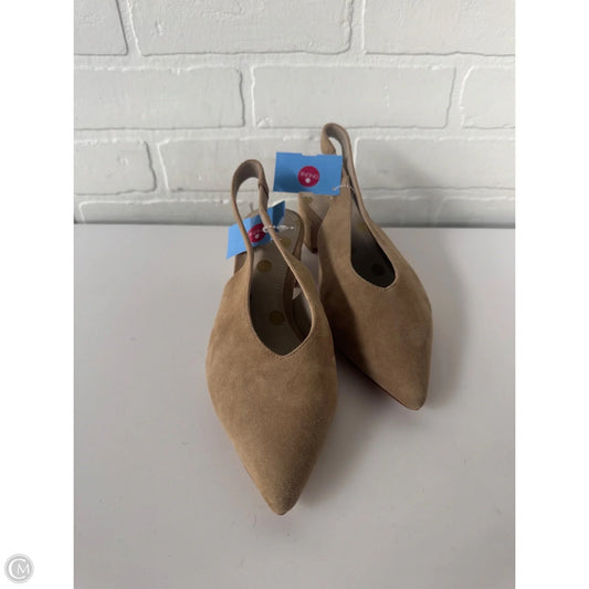 Shoes Heels Block By Boden In Tan, Size: 6.5