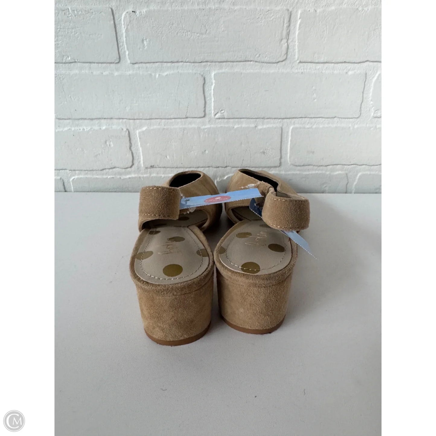 Shoes Heels Block By Boden In Tan, Size: 6.5