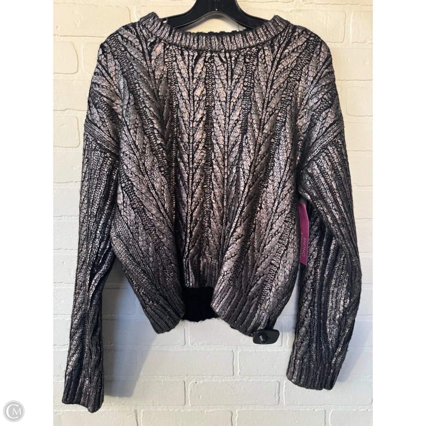Sweater By Anthropologie In Grey, Size: S