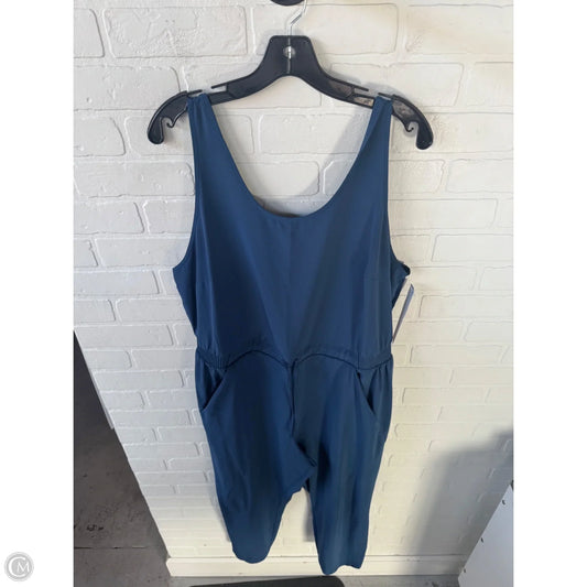 Jumpsuit By All In Motion In Blue, Size: Xxl