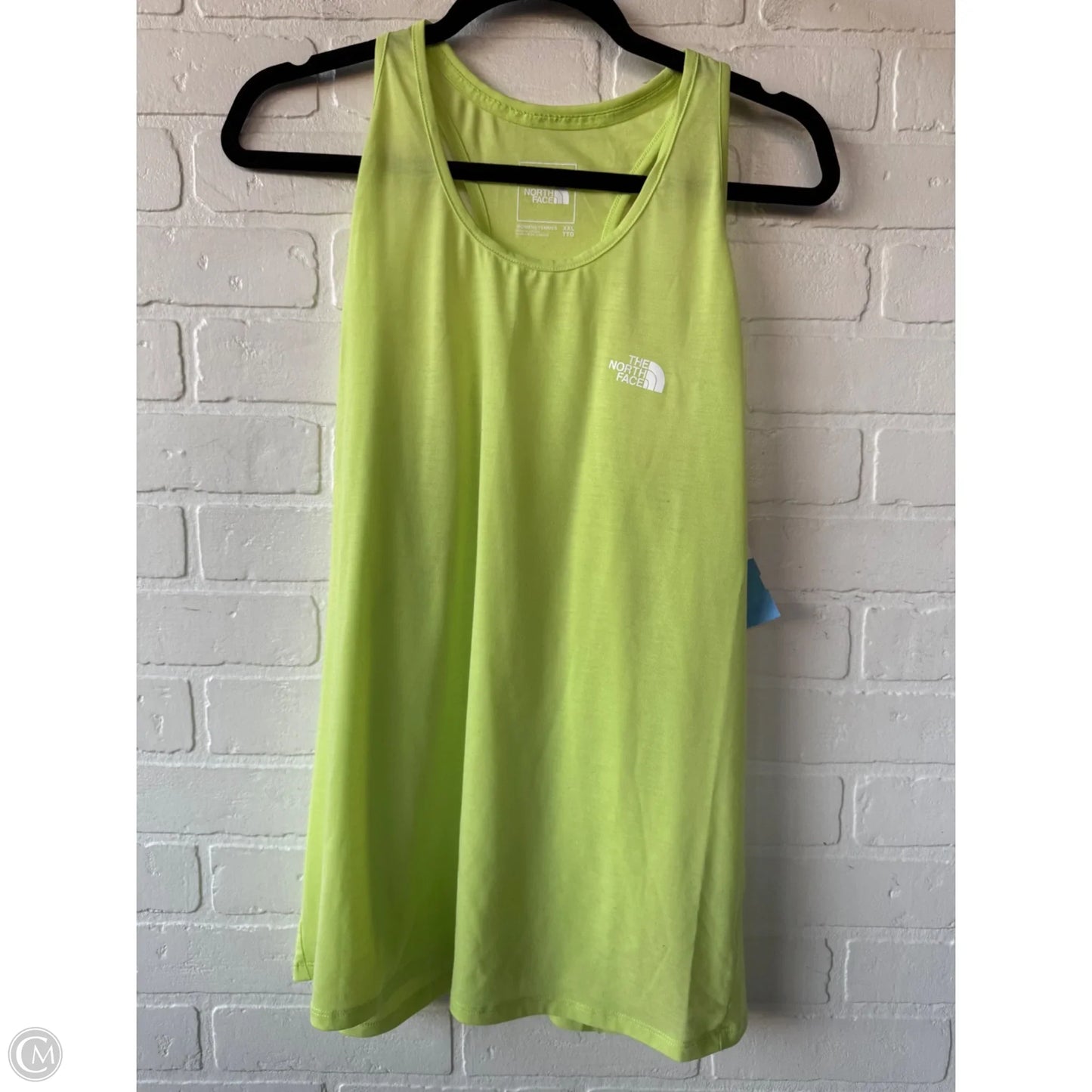 Athletic Tank Top By The North Face In Green, Size: Xxl