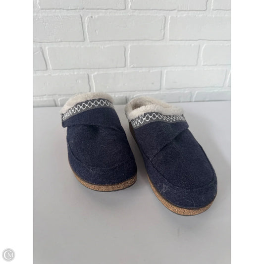 Shoes Flats By Clothes Mentor In Blue, Size: 8