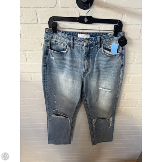 Jeans Straight By Vervet In Blue Denim, Size: 8