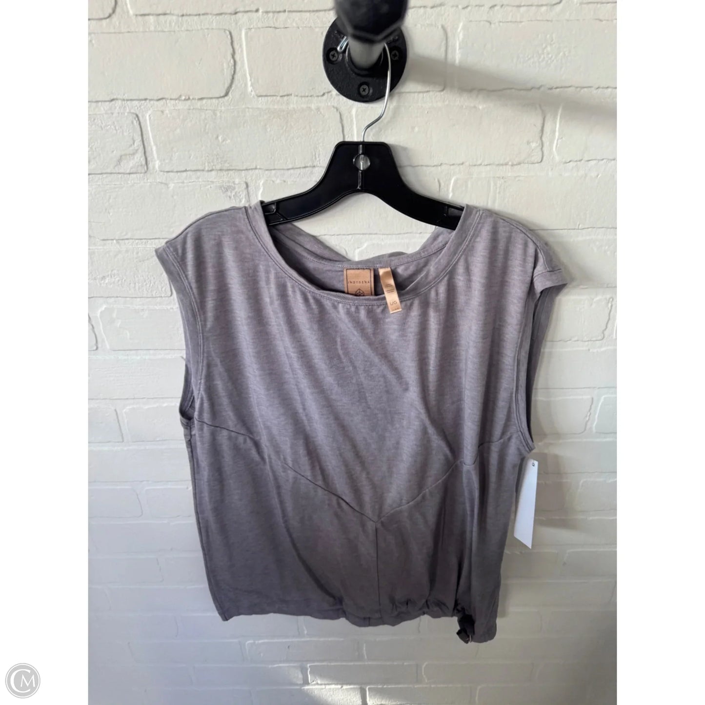Athletic Tank Top By Clothes Mentor In Grey, Size: L