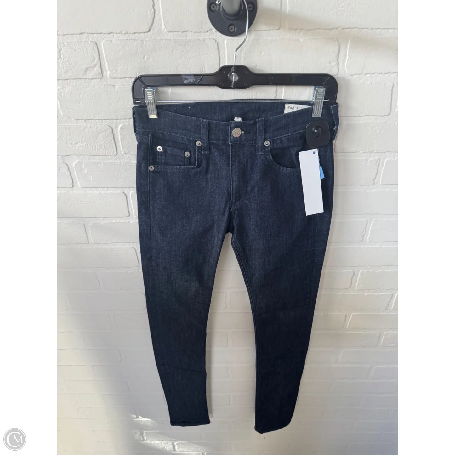 Jeans Jeggings By Rag And Bone In Blue Denim, Size: 4
