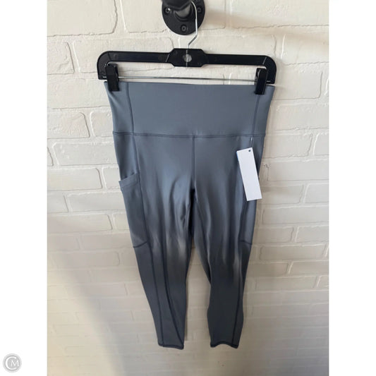 Athletic Leggings By Fabletics In Grey, Size: 4