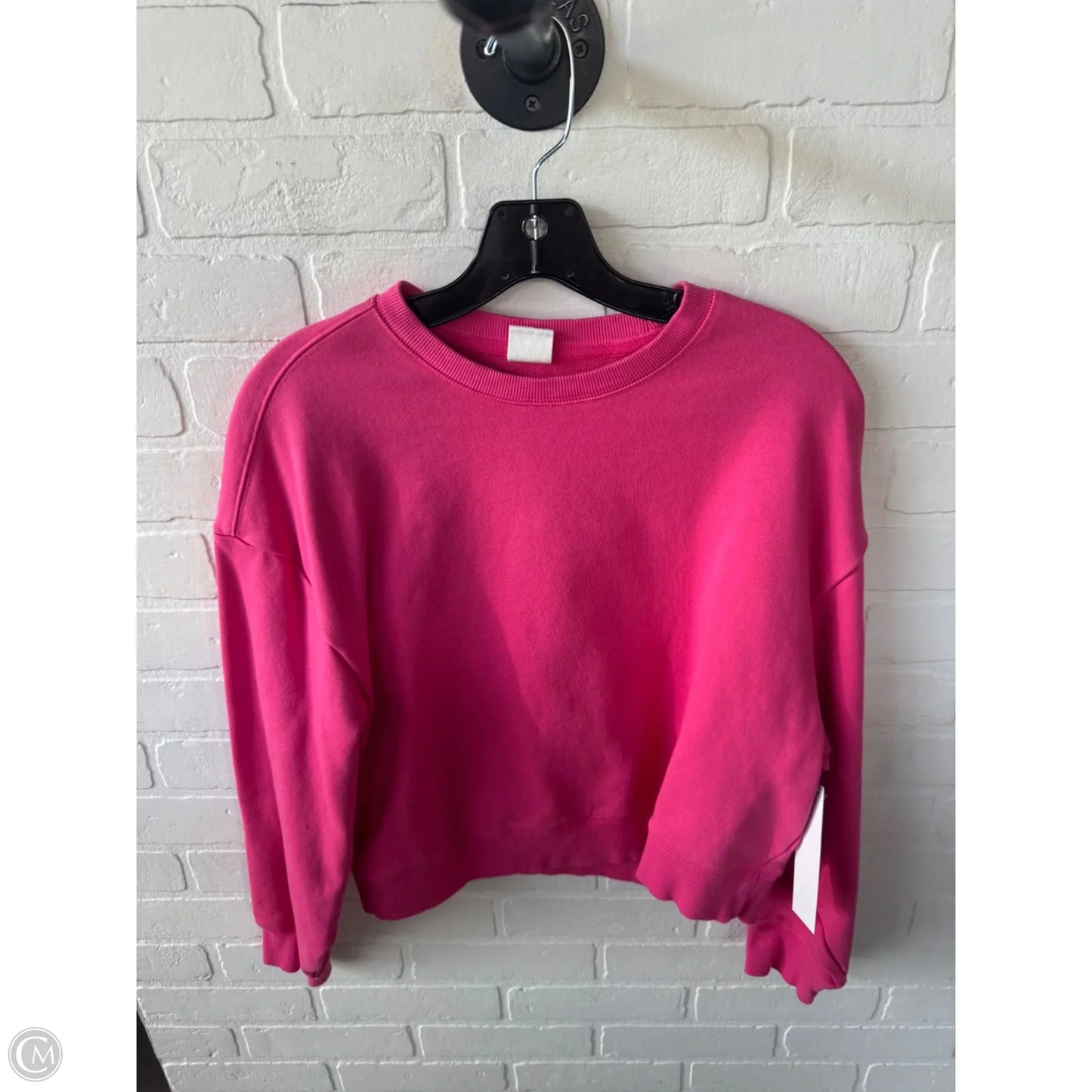 Sweatshirt Crewneck By Clothes Mentor In Pink, Size: S
