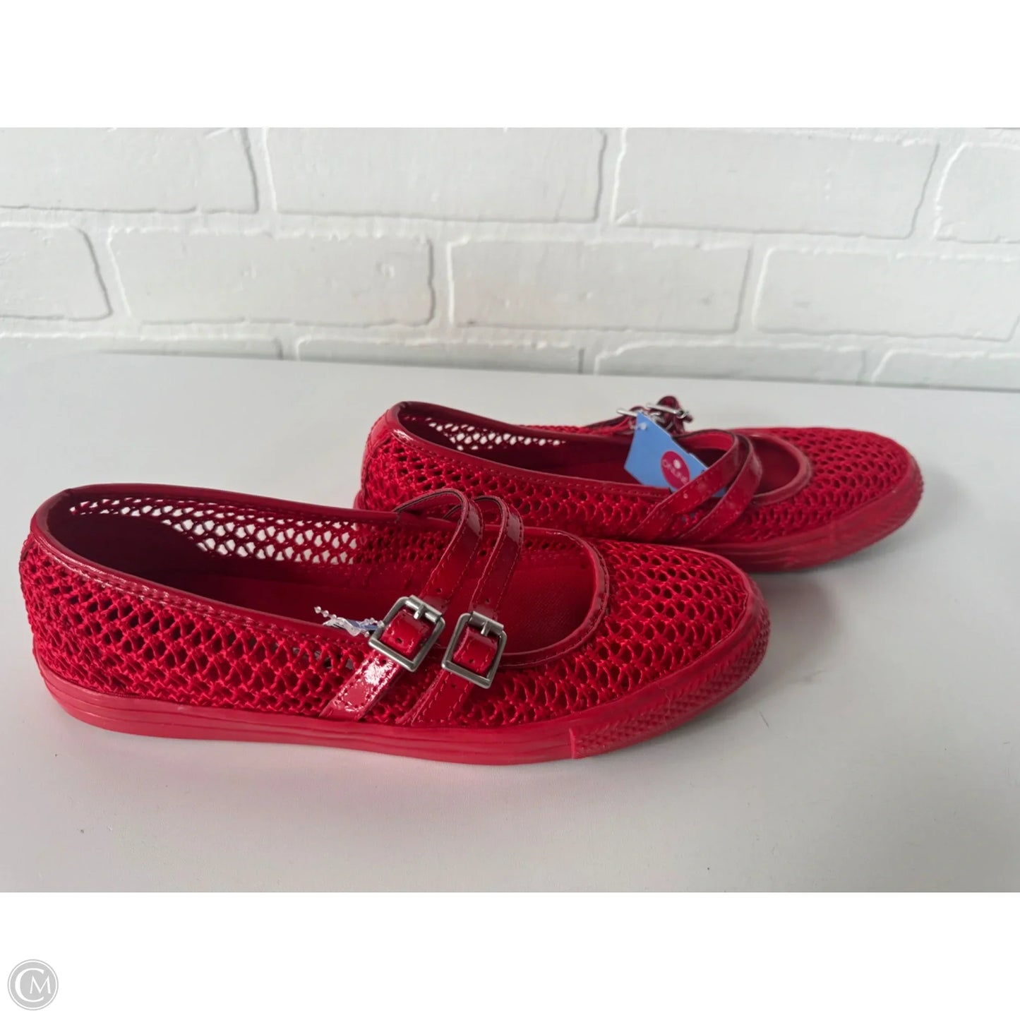 Shoes Flats By Converse In Red, Size: 7