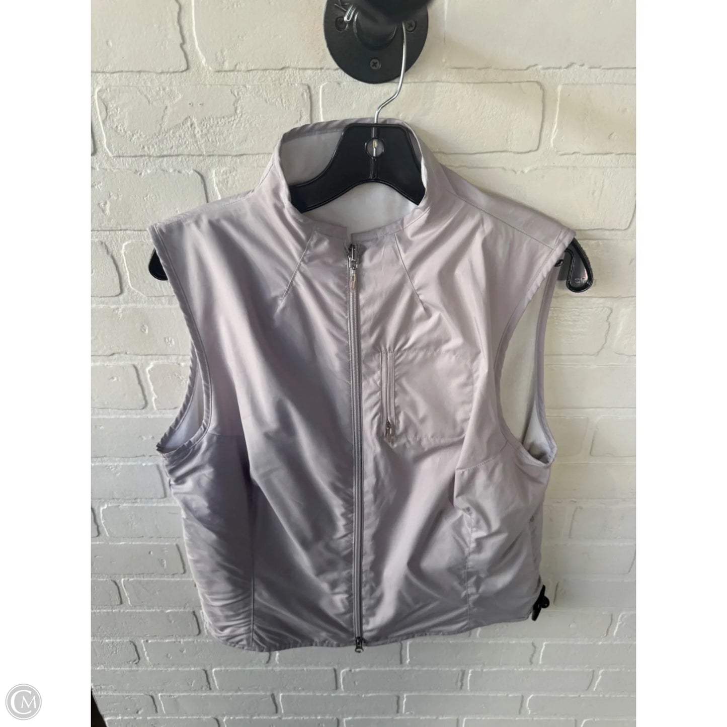 Vest Puffer & Quilted By Nike Apparel In Purple, Size: L