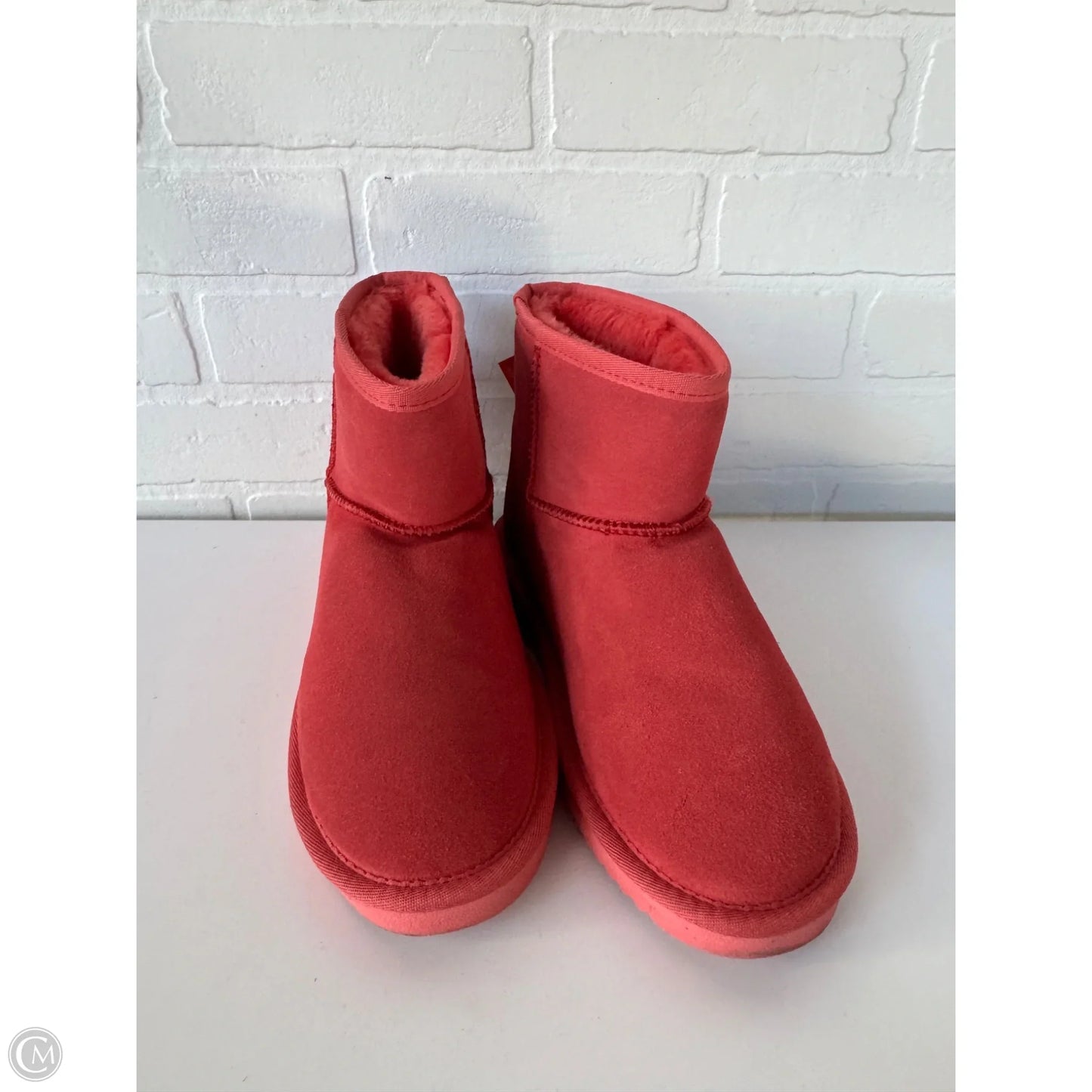 Boots Mid-calf Flats By Dream Pairs In Coral, Size: 8