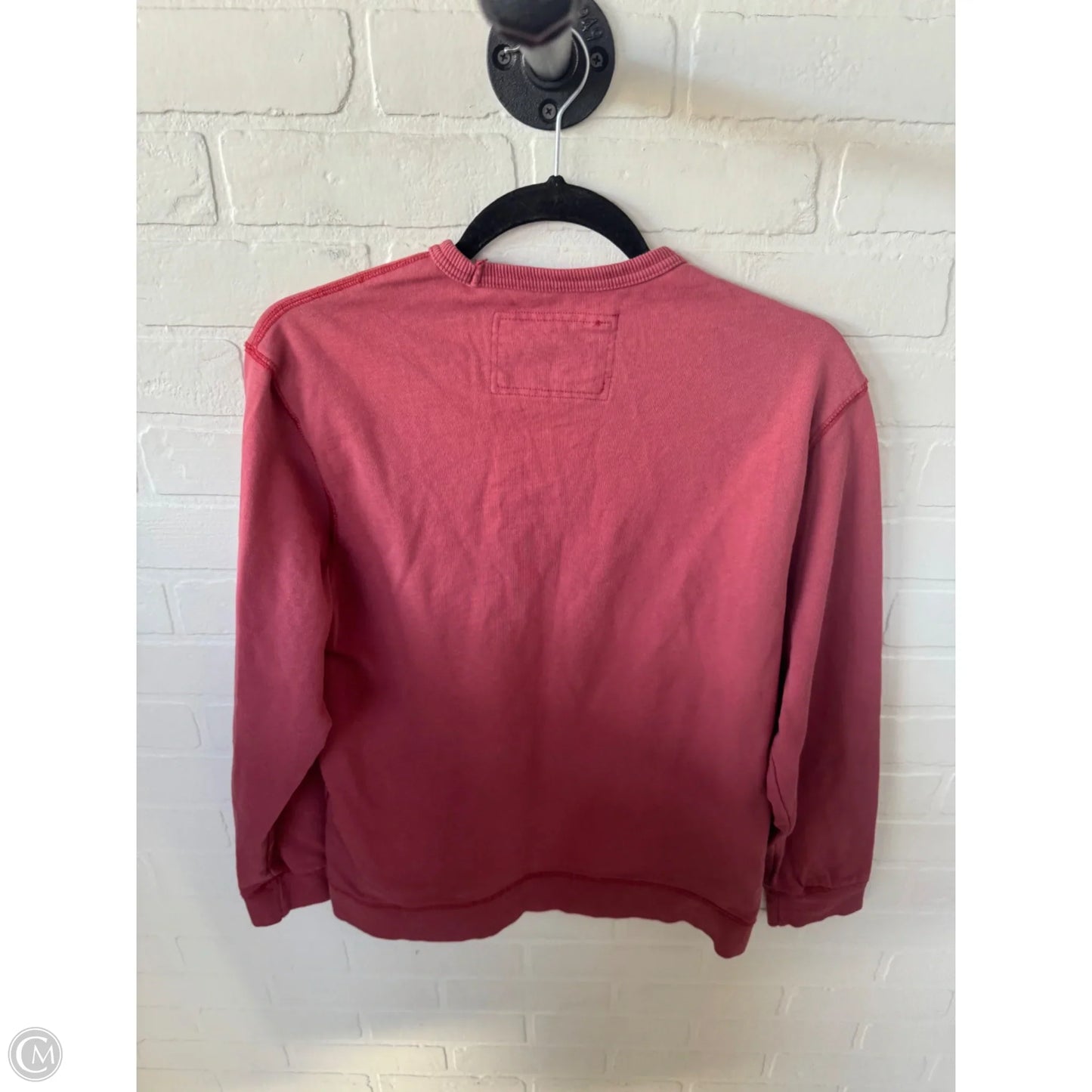 Sweatshirt Crewneck By Izod In Pink, Size: S