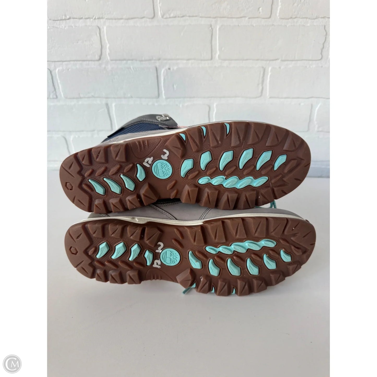 Boots Ankle Flats By Timberland In Grey, Size: 8.5