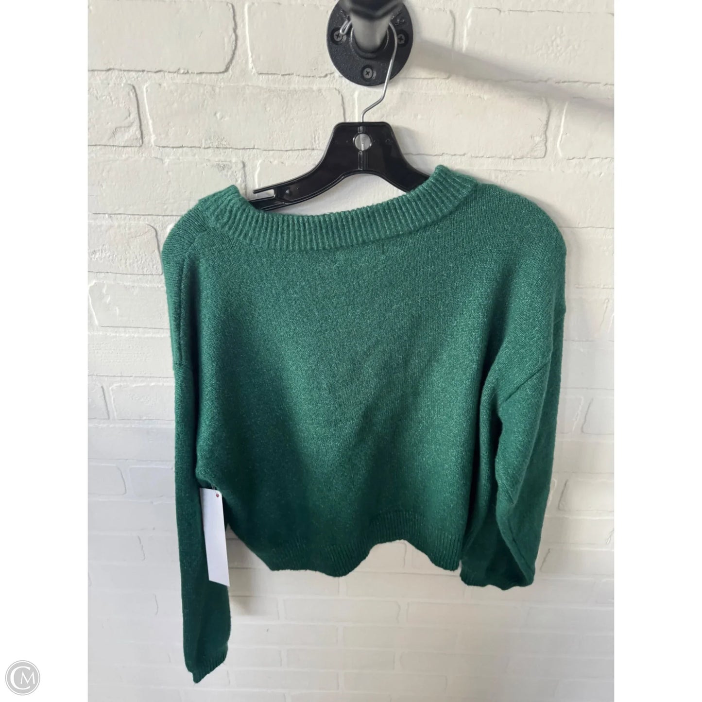 Sweater By Francesca's In Green, Size: S