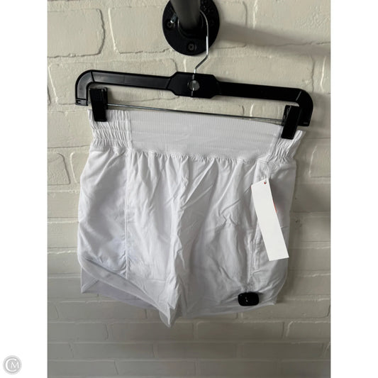 Athletic Skort By Lululemon In White, Size: 4