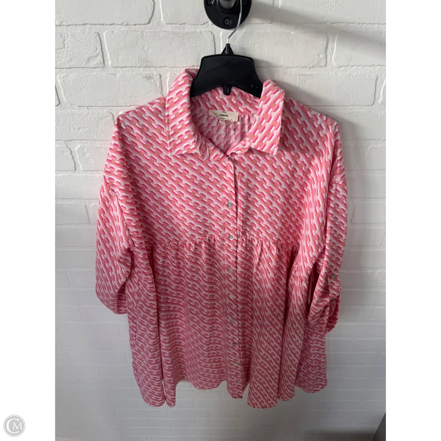 Dress Casual Short By Entro In Pink, Size: L