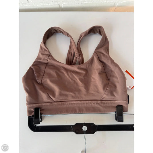 Athletic Bra By Lululemon In Brown, Size: 6