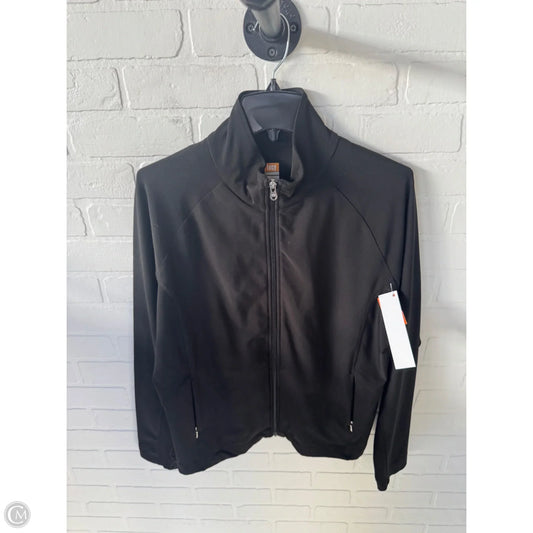 Athletic Jacket By Lucy In Black, Size: Xl