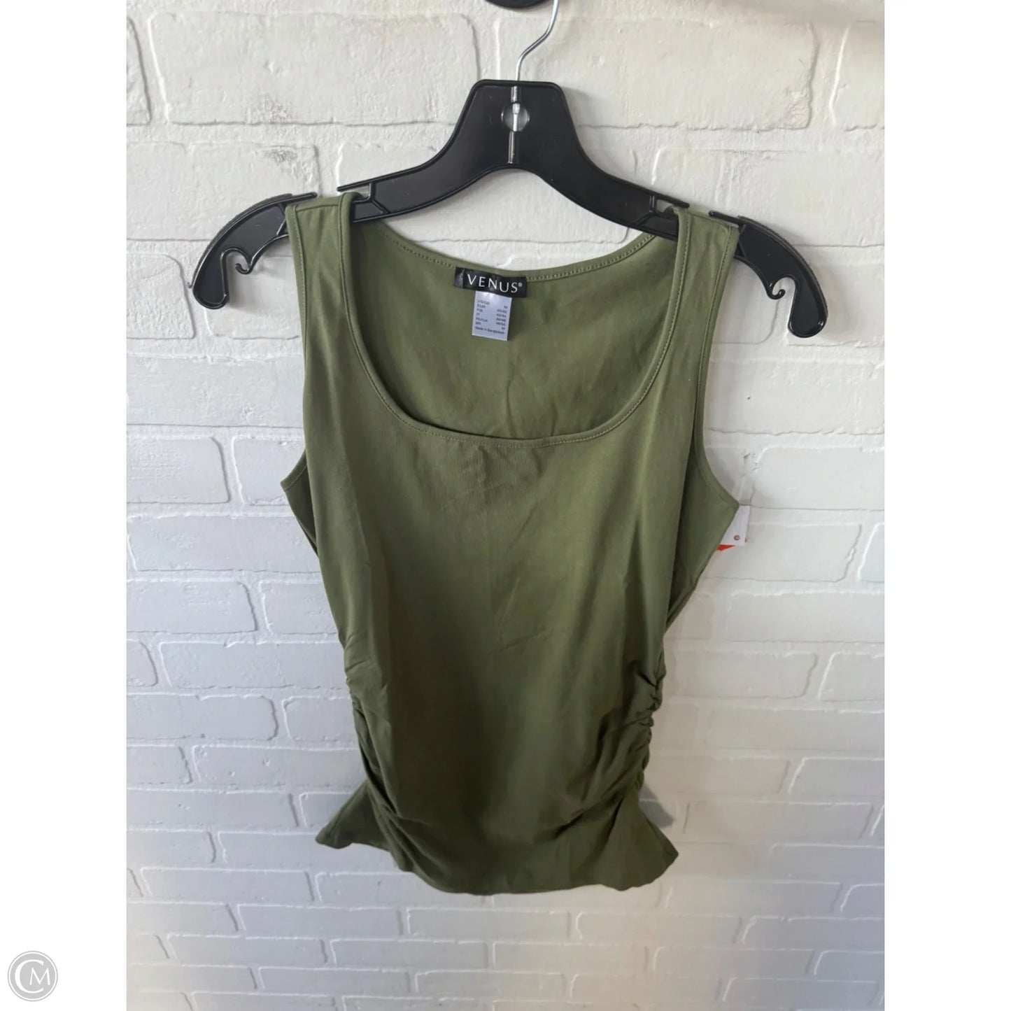 Tank Top By Venus In Green, Size: M