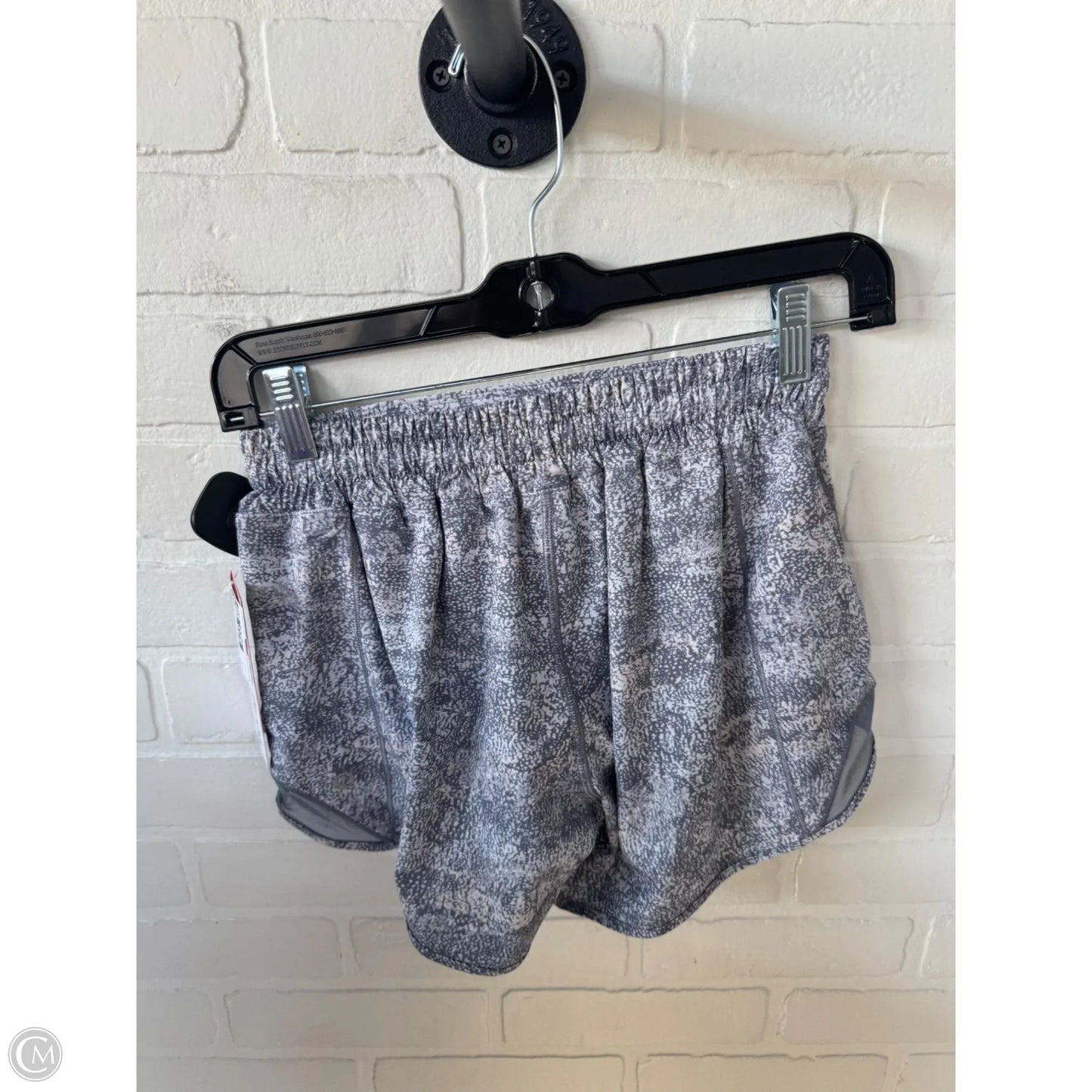Athletic Shorts By Lululemon In Grey, Size: 4