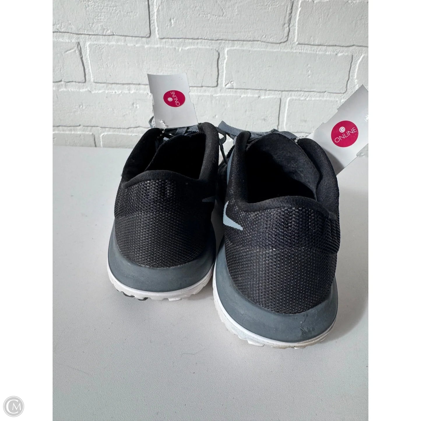 Shoes Athletic By Nike In Black & Grey, Size: 6