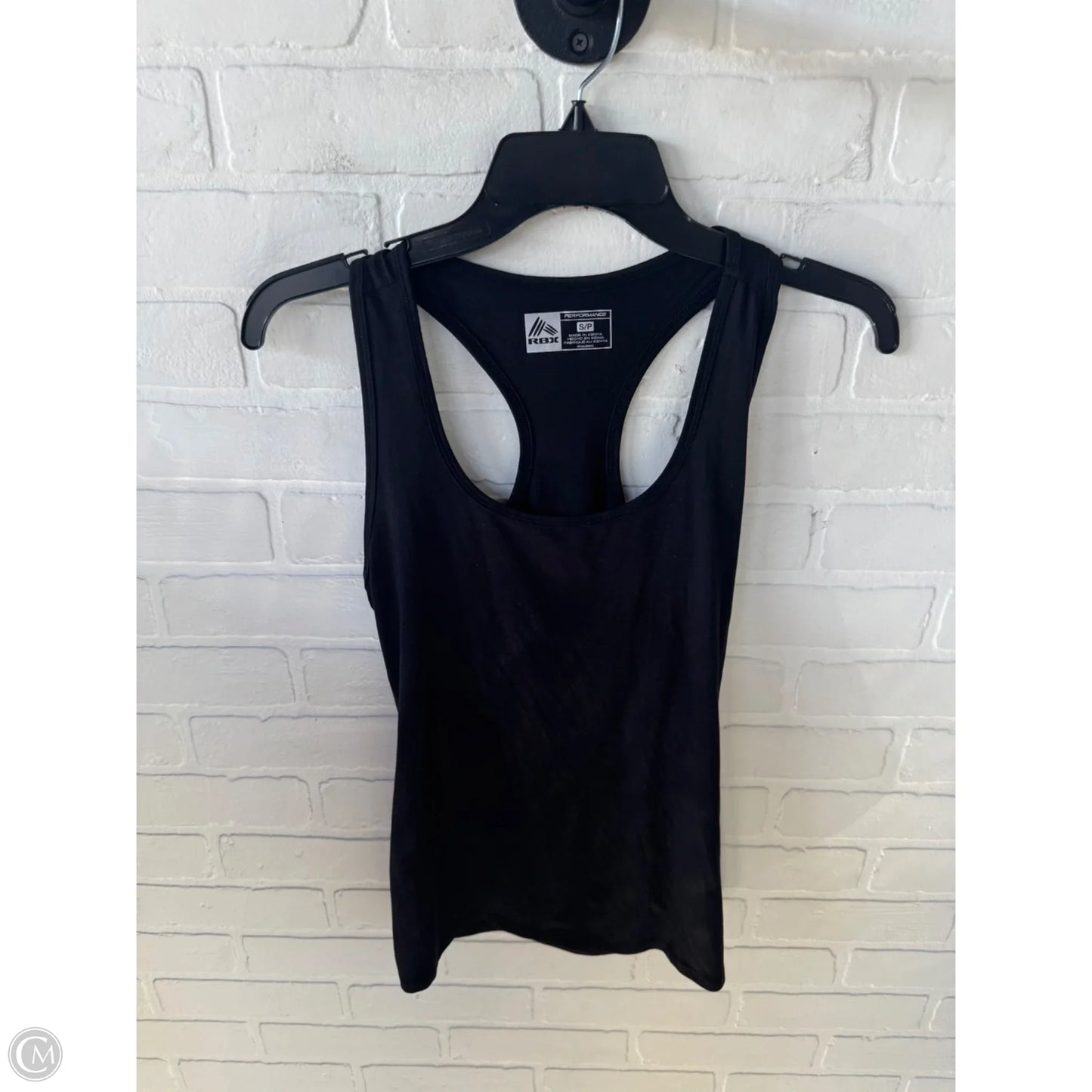 Athletic Tank Top By Rbx In Black, Size: S