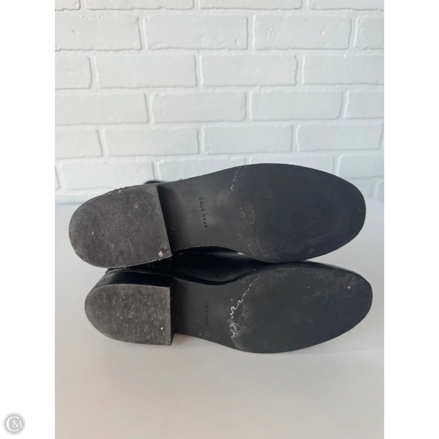 Boots Knee Flats By Cole-haan In Black, Size: 8.5