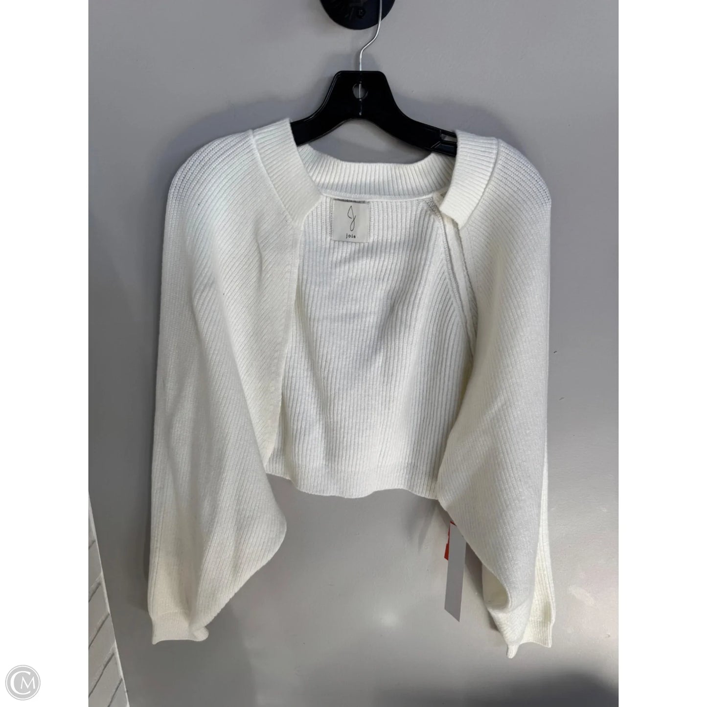 Sweater Cardigan By Joie In Cream, Size: S