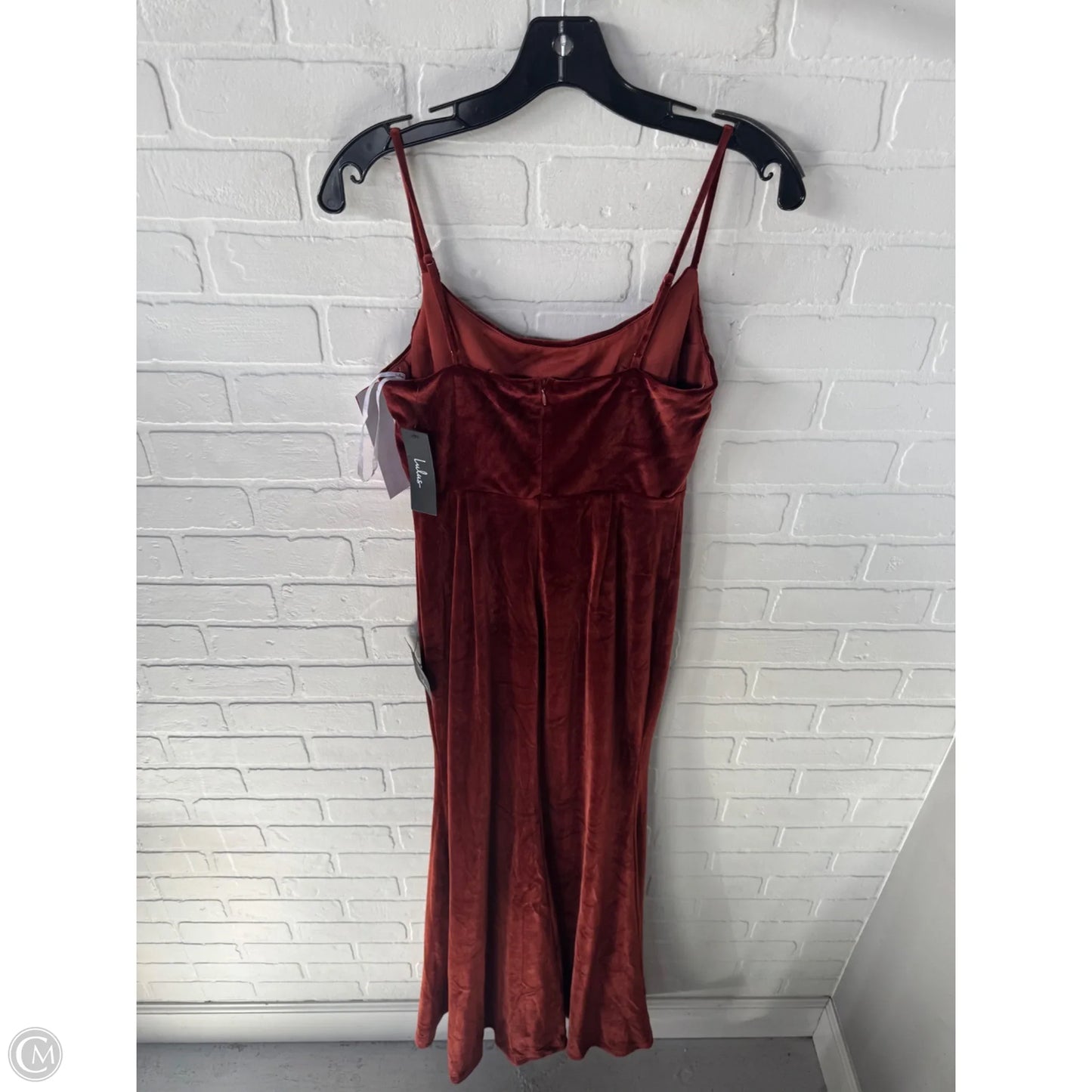 Dress Party Long By Lulus In Brown, Size: S