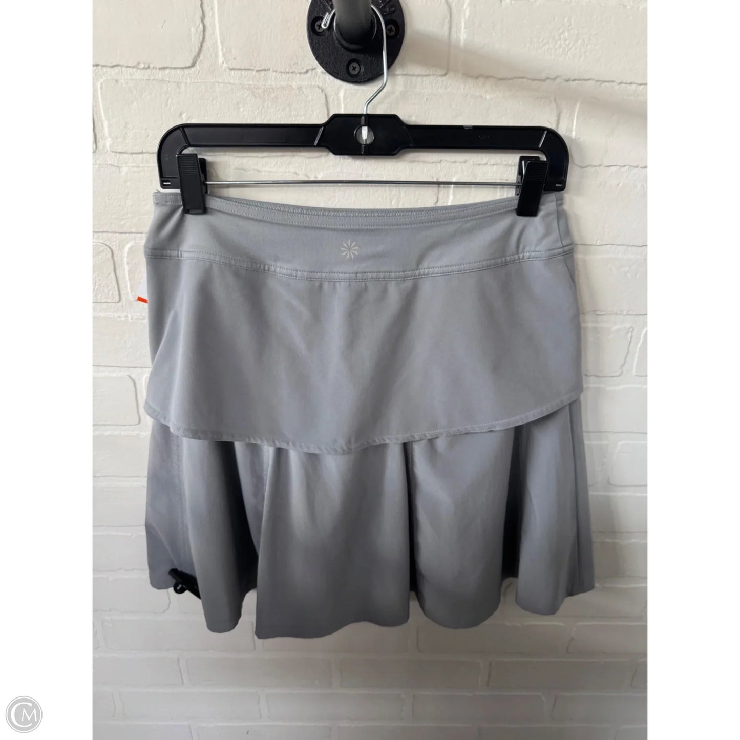 Athletic Skort By Athleta In Grey, Size: 2